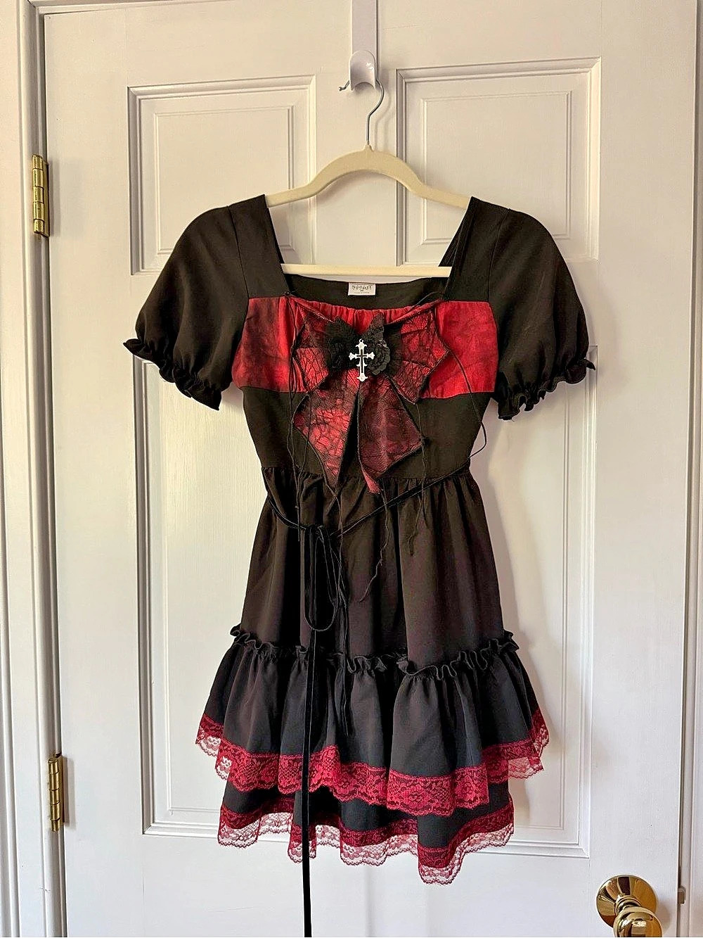 Spirit Halloween Kids Vampire Dress Costume Dress Medium